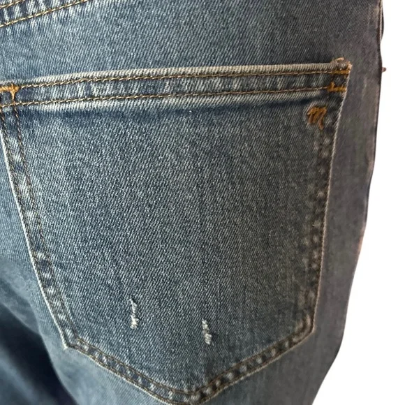 Madewell The Perfect Vintage Crop Jean ~ Women’s Raw Hem Mom Jeans ~ Size 24 - Picture 10 of 16